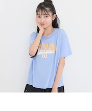 【別注】カレッジナンバー発砲プリントTシャツ
