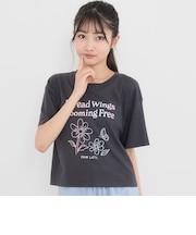 【別注】フラワーグラデプリントTシャツ