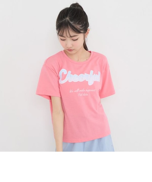 別注】グラデプリント半袖Tシャツ｜ピンクラテの通販｜&mall（アンド
