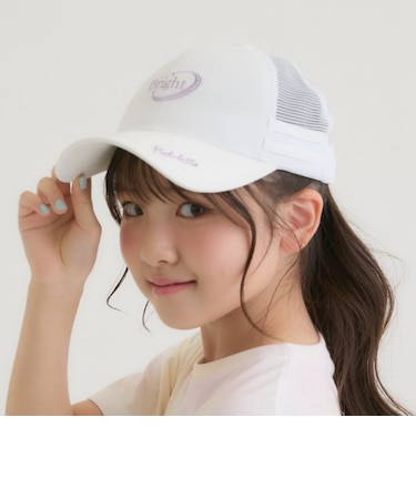 ヨコラインロゴメッシュキャップ