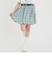 ベルトつきバルーンスカート
