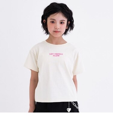 【デイリープライス】【綿100%】ワッペン風半袖Tシャツ