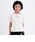 【デイリープライス】【綿100%】ワッペン風半袖Tシャツ