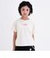 【デイリープライス】【綿100%】ワッペン風半袖Tシャツ