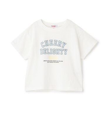 【デイリープライス】【綿100%】カレッジプリント半袖Tシャツ