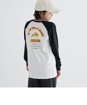 【綿100%】ピザモチーフさがらチュニックロンT