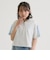 袖メッシュハーフジップ半袖Tシャツ2