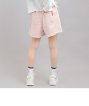 デニムツイルダメージショートパンツ