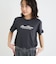 裾ドロストりぼんタック半袖Tシャツ