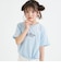裾ドロストりぼんタック半袖Tシャツ