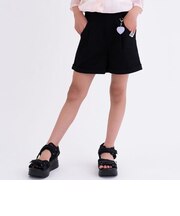 チャームつき柄アソートハイウエストショートパンツ