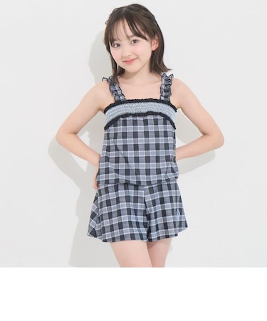 【SWIM】チェックコンビネゾン