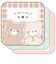 3枚組ミニタオル
