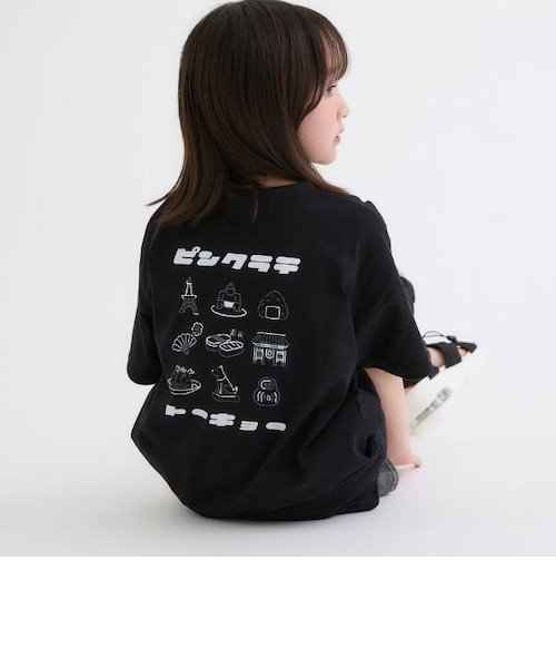 東京限定】【綿100%】ピンクラテトーキョービッグTシャツ｜ピンクラテ