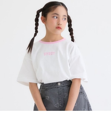 【東京限定】【綿100%】ピンクラテトーキョービッグTシャツ