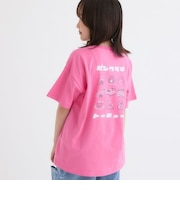 【東京限定】【綿100%】ピンクラテトーキョービッグTシャツ