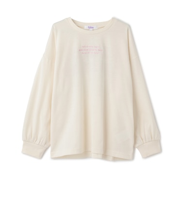 【別注】リブつきバックプリントビッグロンT