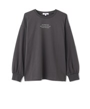 【別注】リブつきバックプリントビッグロンT