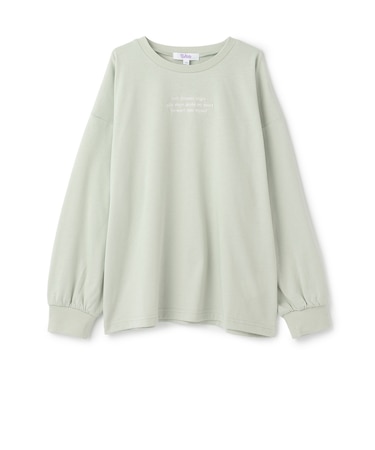 【別注】リブつきバックプリントビッグロンT