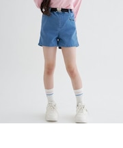 ベルトつきショートパンツ
