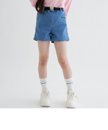 ベルトつきショートパンツ