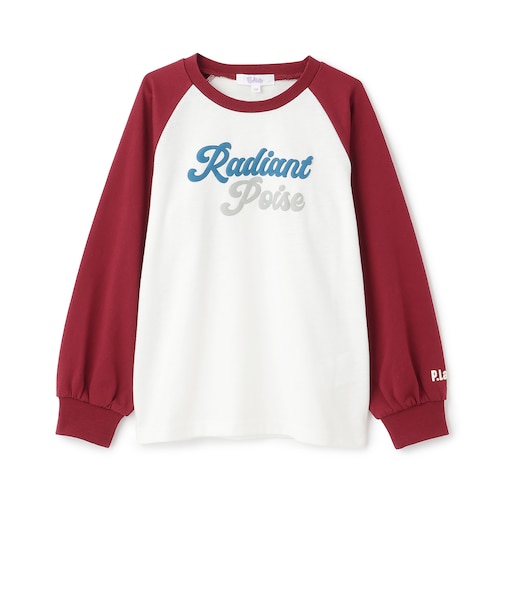 【別注】リブつき発泡ラグランロンT