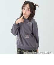 【サンリオキャラクターズ】レタリング長袖トレーナー