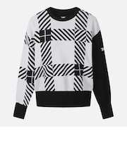 WMNS SP PATTERN R-NECK SW
