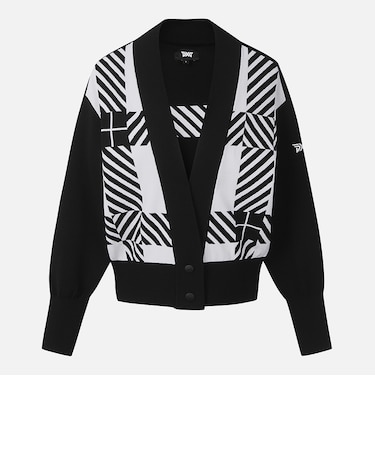 WMNS SP PATTERN KNIT CARDIGAN