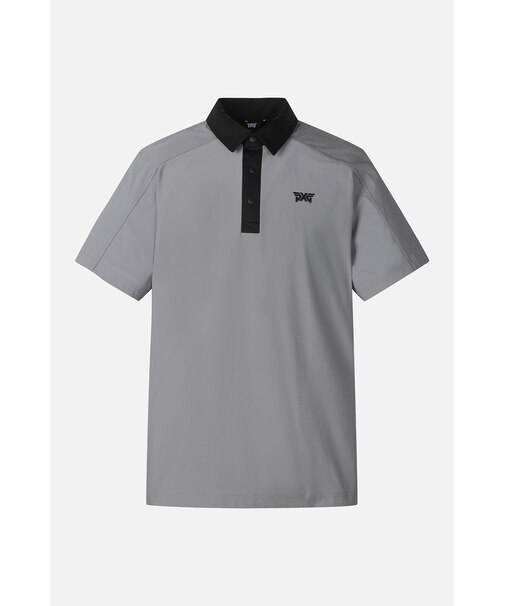 MNS SM PATTERN COLLAR SS