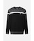 MNS SP COLOR BLOCKED ROUND PULLOVER KNIT