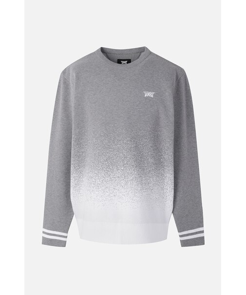 MNS SP PATTERN ROUND PULLOVER KNIT