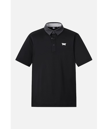 MNS SM COLOR BLOCKED COLLAR SS