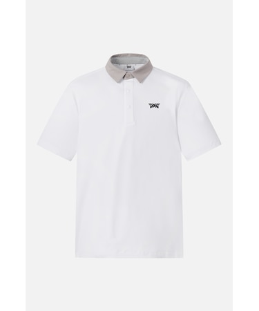 MNS SM COLOR BLOCKED COLLAR SS