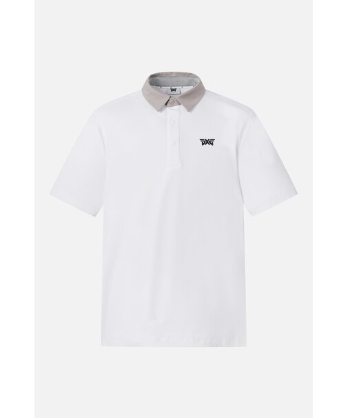 MNS SM COLOR BLOCKED COLLAR SS