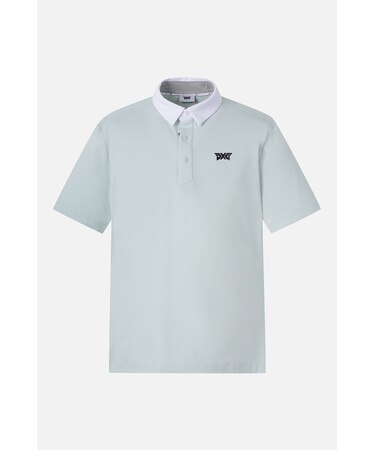 MNS SM COLOR BLOCKED COLLAR SS