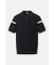 MNS SM LINE POINT COLLARED SHORT SLEEVE KNIT