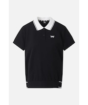 WMNS SM KNIT COLLARED SS