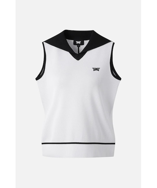 WMNS SM COLLARRED KNIT VS