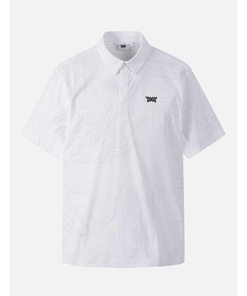 MNS SM PATTERN COLLAR SS