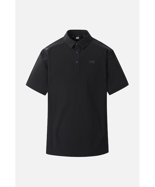 MNS SM WOVEN HYBRID COLLAR SS