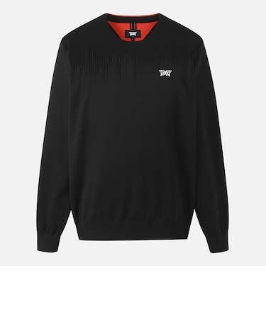 MNS SP STRUCTURE ROUND PULLOVER KNIT
