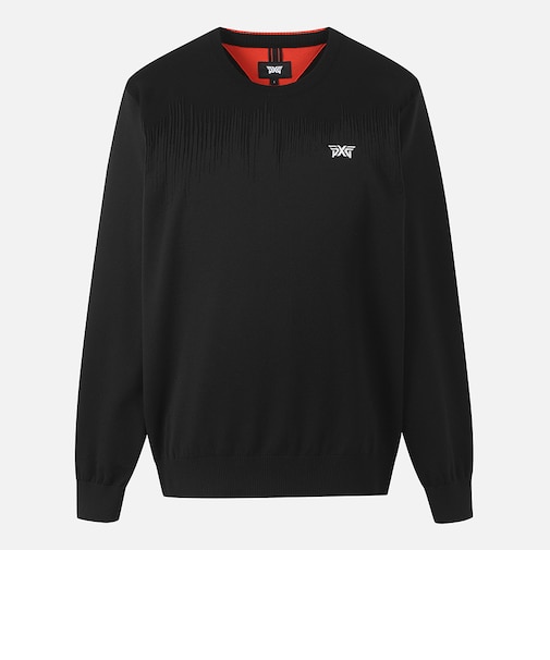 MNS SP STRUCTURE ROUND PULLOVER KNIT