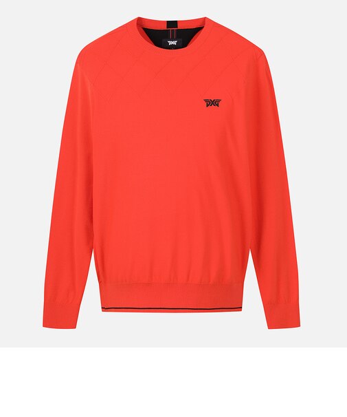 MNS SP POINT ROUND PULLOVER KNIT