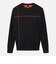 MNS SP PATTERN ROUND PULLOVER KNIT