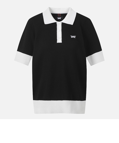 WMNS SP COLLARED SHORT SLEEVE KNIT