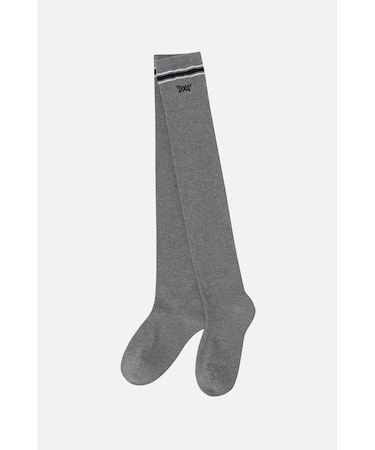 WMNS LINE POINT OVER THE KNEE SOCKS
