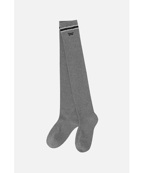 WMNS LINE POINT OVER THE KNEE SOCKS