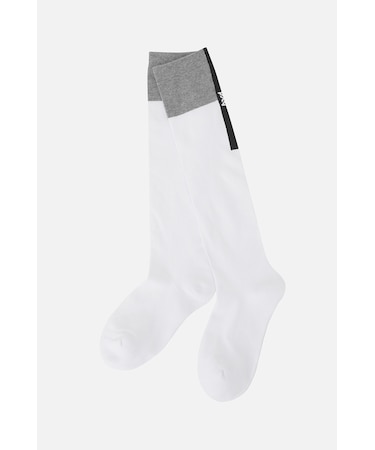WMNS COLOR BLOCKED KNEE SOCKS