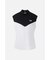 WMNS SM COLOR BLOCKED MOCK NECK SL
